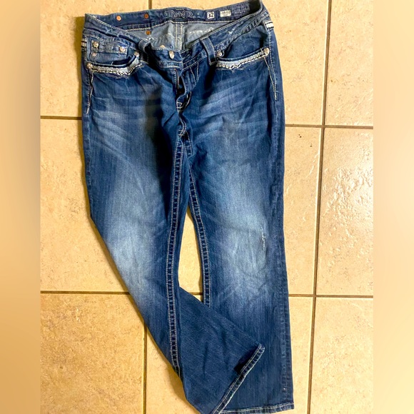 Miss Me Jeans Relaxed Bootcut Size 32 - Picture 4 of 4